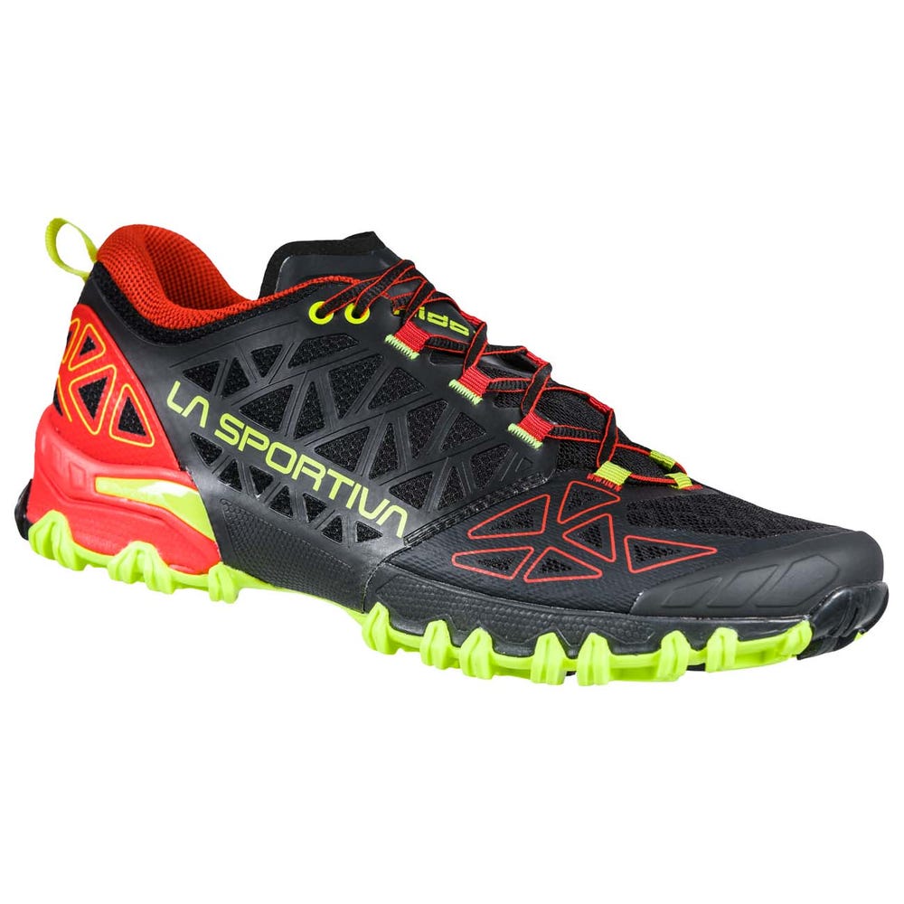 La Sportiva Laufschuhe Herren - La Sportiva Bushido II Schwarz/Rot - DE-49753